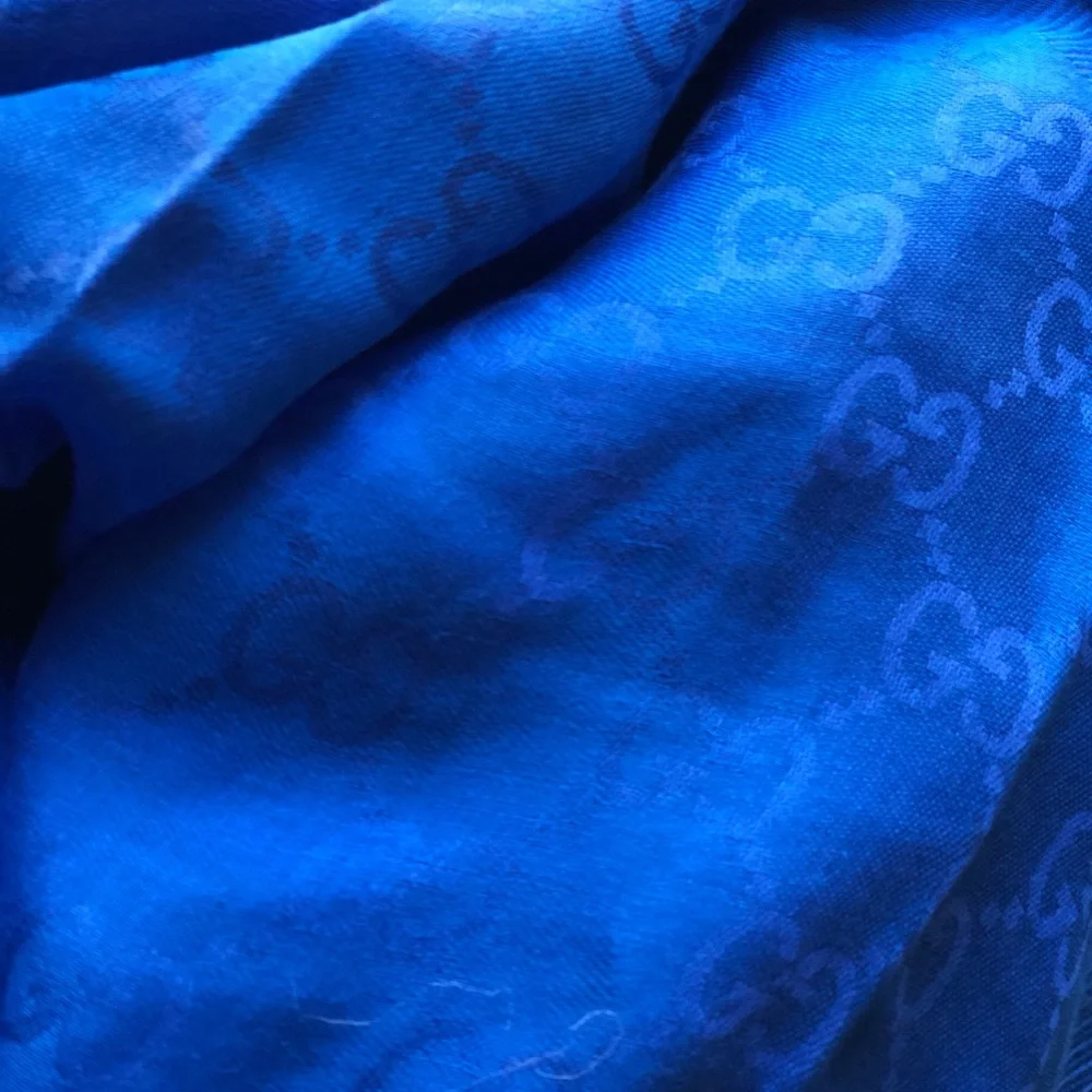 Gucci GG cotton model scarf